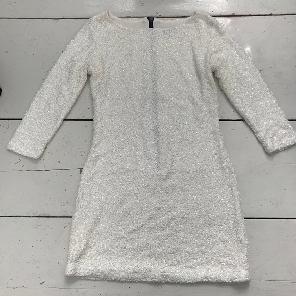 Alice & You Dresses & Skirts - Alice&You White Sequin Party Dress ✨